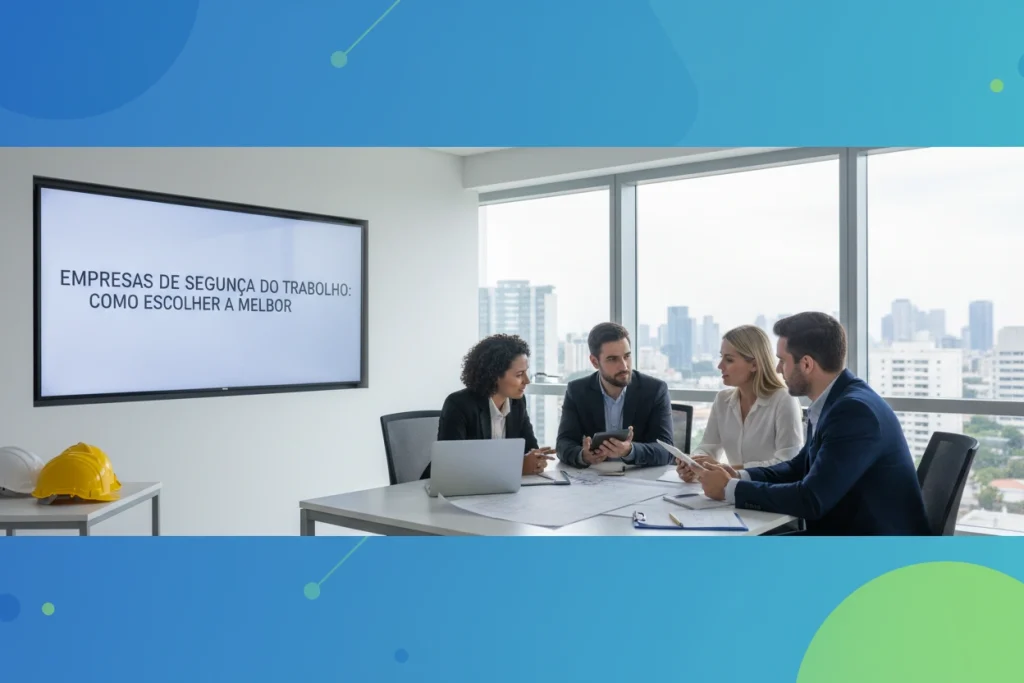 Empresas de Segurança do Trabalho: Como Escolher a Melhor