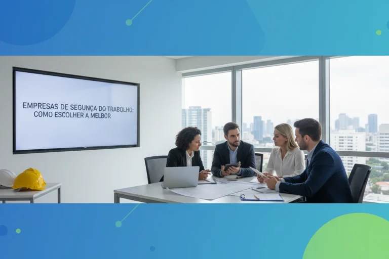Empresas de Segurança do Trabalho: Como Escolher a Melhor