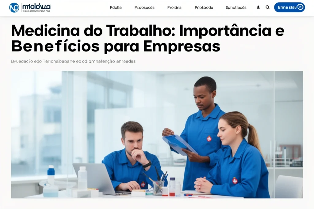 Medicina do Trabalho: Importância e Benefícios para Empresas