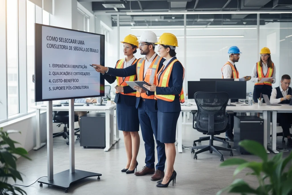 Como Selecionar uma Consultoria de Segurança do Trabalho